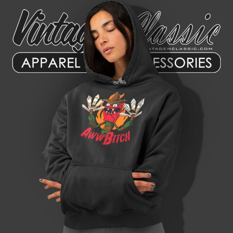 Rick And Morty Aww Bitch Hoodie Rick And Morty Aww Bitch Hoodie