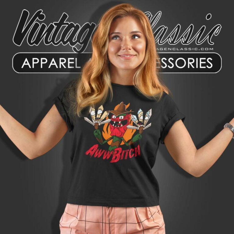 Rick And Morty Aww Bitch Women T Shirt Rick And Morty Aww Bitch Women T Shirt