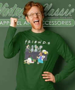 Rick And Morty Bojack Horseman Long Sleeve Tee