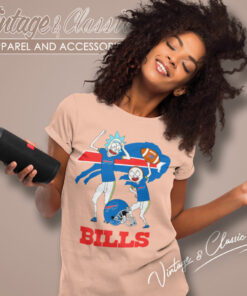 Rick And Morty Buffalo Bills Women T Shirt