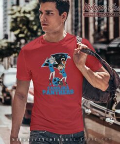 Rick And Morty Carolina Panthers Nfl T Shirt