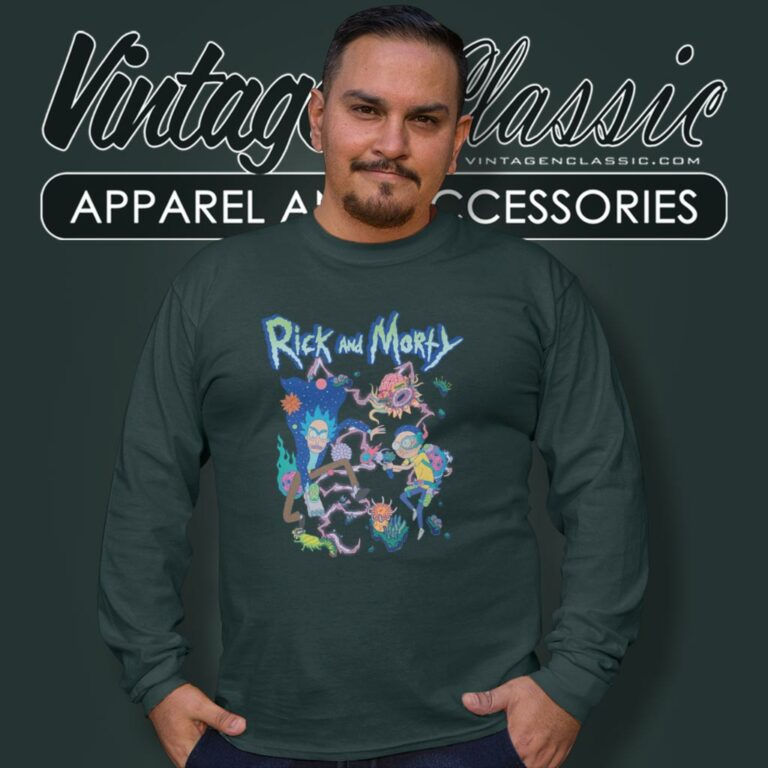 Rick And Morty Creature Long Sleeve Tee Rick And Morty Creature Long Sleeve Tee