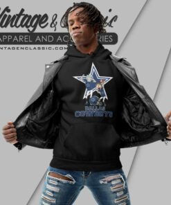 Rick And Morty Dallas Cowboys Hoodie