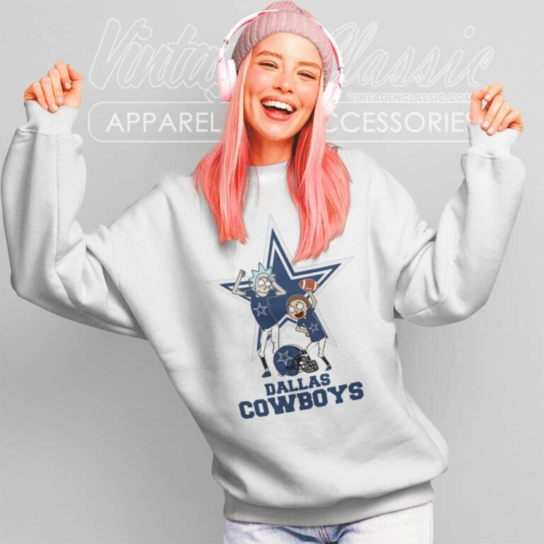 Rick And Morty Dallas Cowboys Sweatshirt Rick And Morty Dallas Cowboys Sweatshirt
