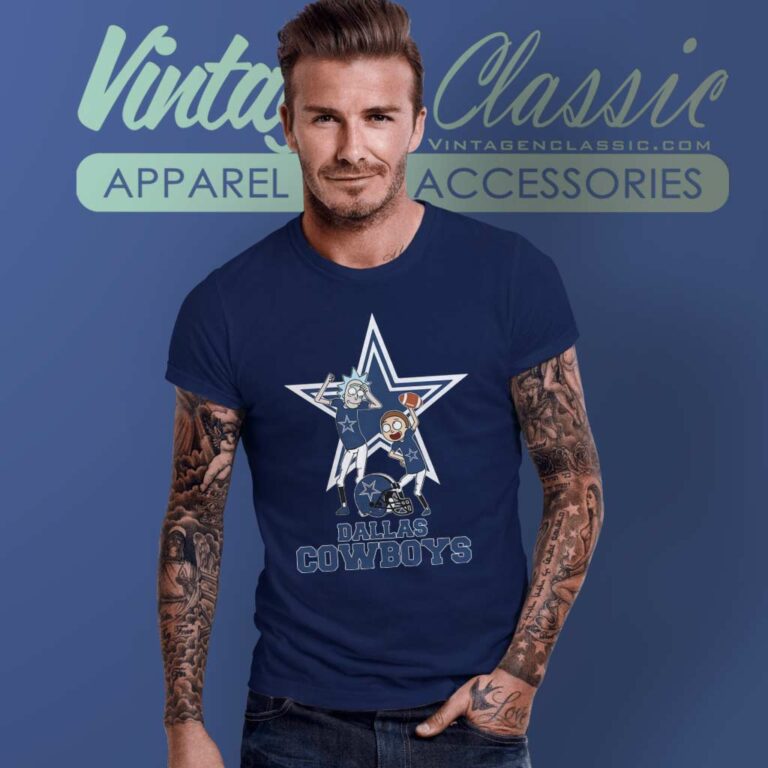 Rick And Morty Dallas Cowboys T Shirt Rick And Morty Dallas Cowboys T Shirt