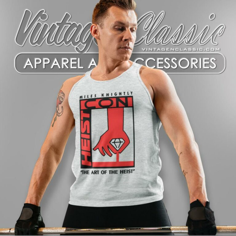 Rick And Morty Heist Con Tank Top Racerback Rick And Morty Heist Con Tank Top Racerback