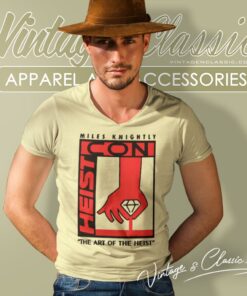 Rick And Morty Heist Con V Neck TShirt