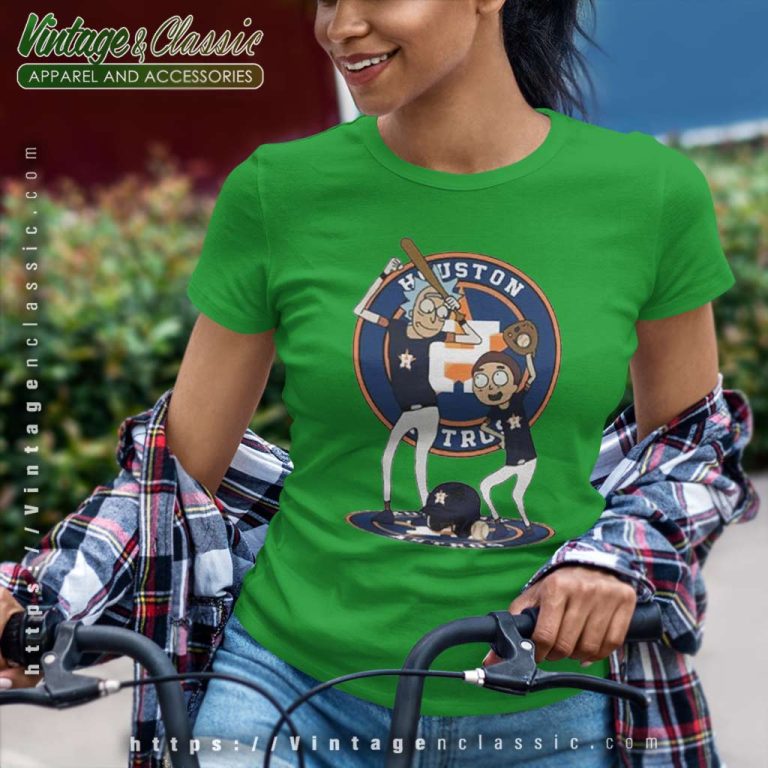 Rick And Morty Houston Astros World Women TShirt Rick And Morty Houston Astros World Women TShirt
