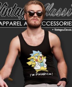 Rick And Morty Im Pikarick Tank Top Racerback
