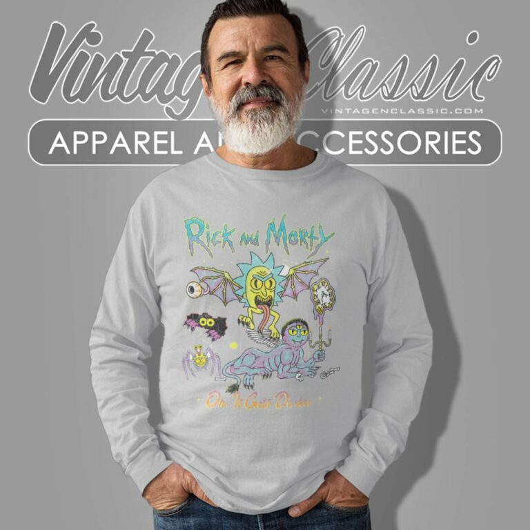 Rick And Morty It Gets Darker Long Sleeve Tee Rick And Morty It Gets Darker Long Sleeve Tee