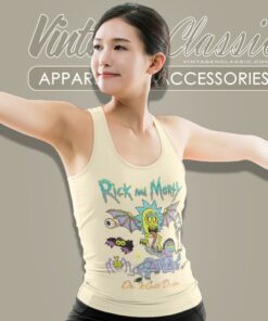 Rick And Morty It Gets Darker Tank Top Racerback
