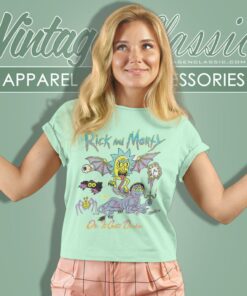 Rick And Morty It Gets Darker Women T Shirt