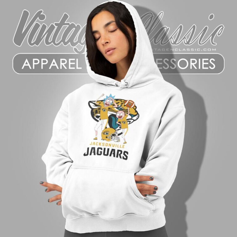 Rick And Morty Jacksonville Jaguars Hoodie Rick And Morty Jacksonville Jaguars Hoodie