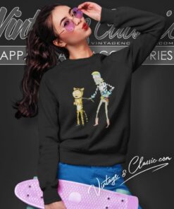 Rick And Morty Joe Exotic Tiger King Sweatshirt