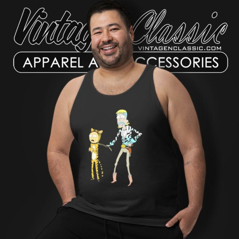 Rick And Morty Joe Exotic Tiger King Tank Top Racerback Rick And Morty Joe Exotic Tiger King Tank Top Racerback