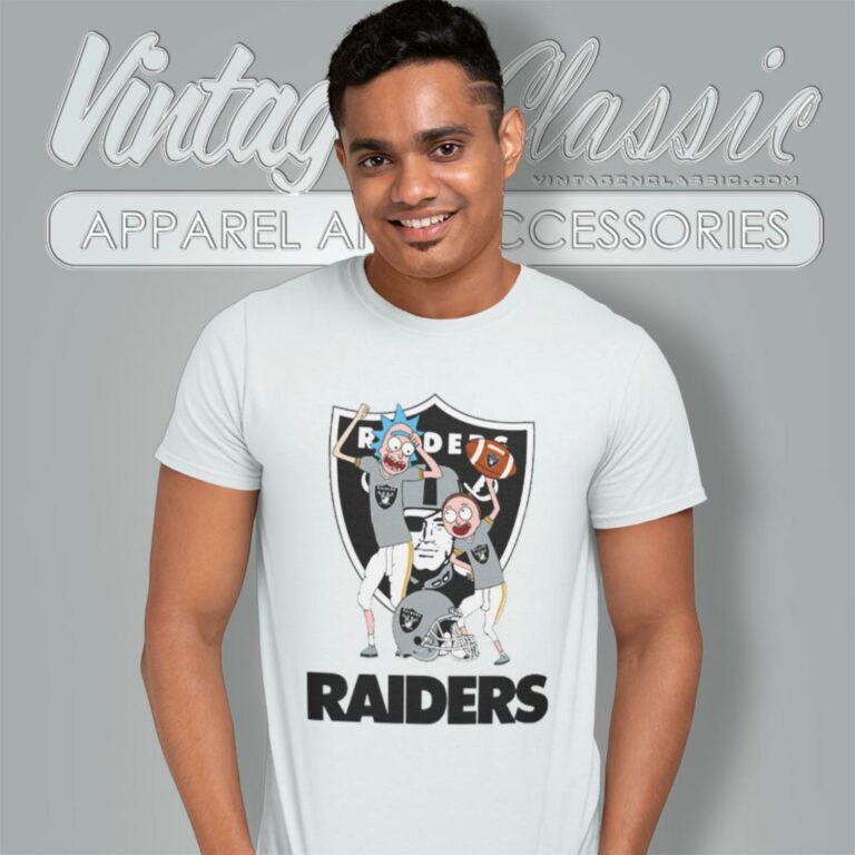 Rick And Morty Las Vegas Raiders T Shirt Rick And Morty Las Vegas Raiders T Shirt