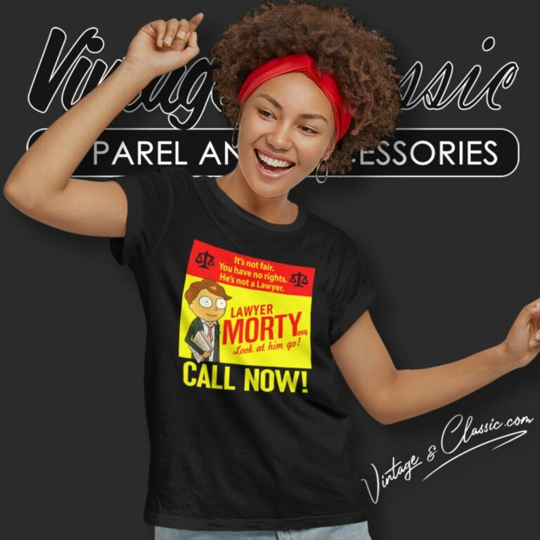 Rick And Morty Lawyer Morty Women T Shirt Rick And Morty Lawyer Morty Women T Shirt