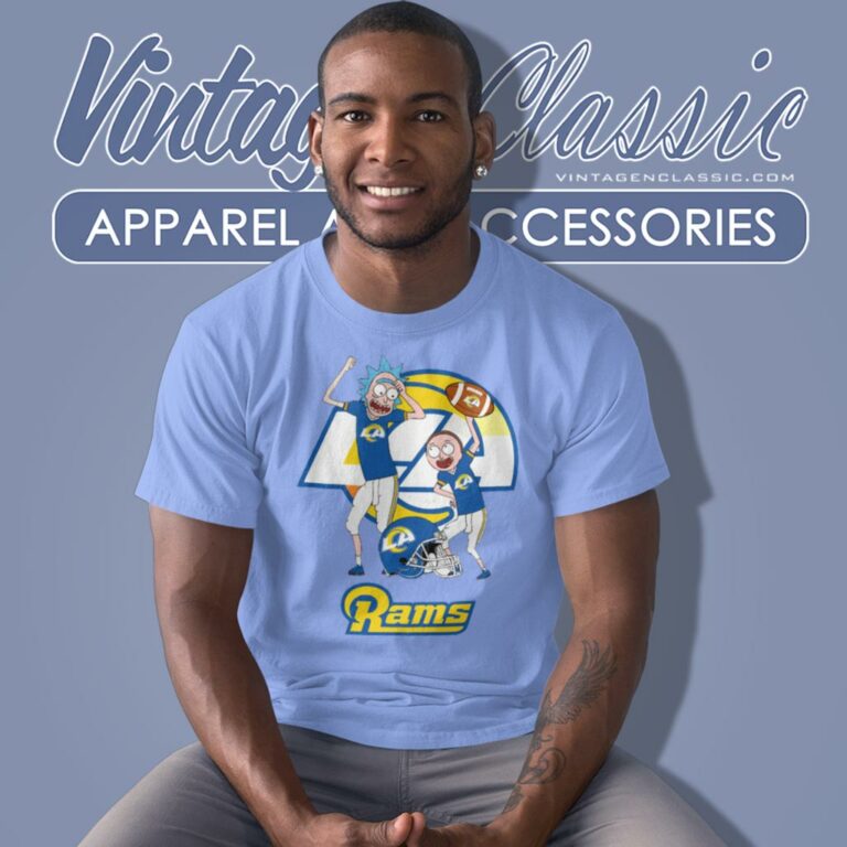 Rick And Morty Los Angeles Rams T Shirt Rick And Morty Los Angeles Rams T Shirt