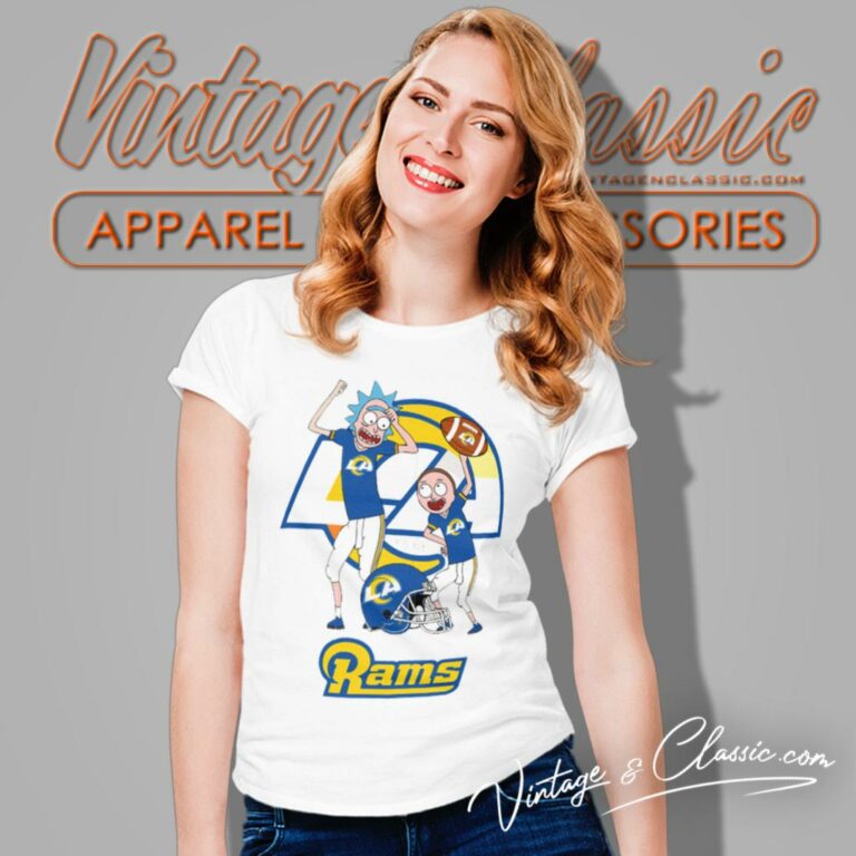 Rick And Morty Los Angeles Rams Women T Shirt Rick And Morty Los Angeles Rams Women T Shirt