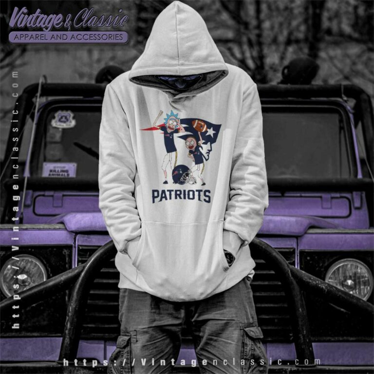 Rick And Morty New England Patriots Hoodie Rick And Morty New England Patriots Hoodie