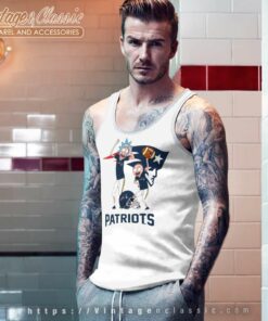 Rick And Morty New England Patriots Tank Top Racerback