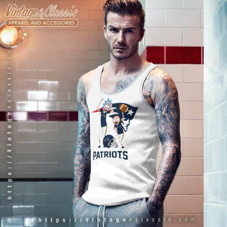 Rick And Morty New England Patriots Tank Top Racerback Rick And Morty New England Patriots Tank Top Racerback