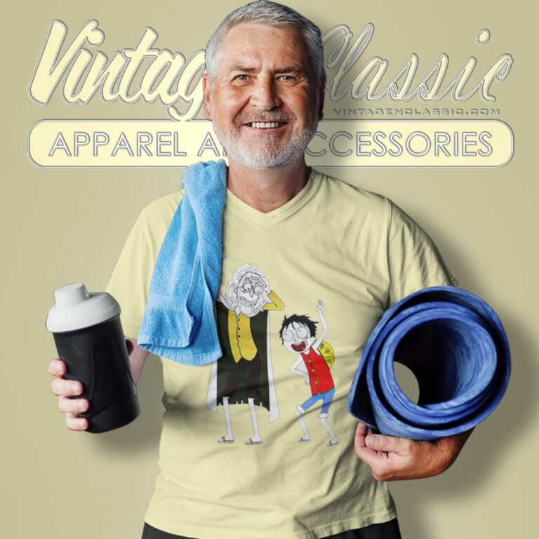 Rick And Morty One Piece V Neck TShirt Rick And Morty One Piece V Neck TShirt