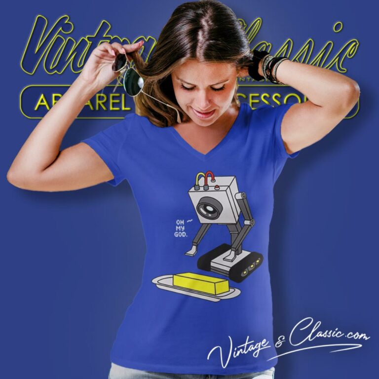 Rick And Morty Pass The Butter V Neck TShirt Rick And Morty Pass The Butter V Neck TShirt