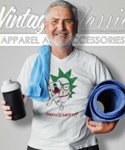 Rick And Morty Pennywise We All Set Schwifty Down Here V Neck TShirt