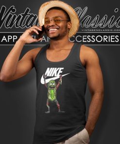 Rick And Morty Pickle Rick Nike Tank Top Racerback