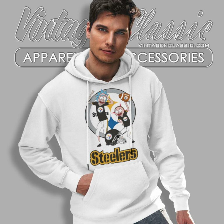 Rick And Morty Pittsburgh Steelers Hoodie Rick And Morty Pittsburgh Steelers Hoodie