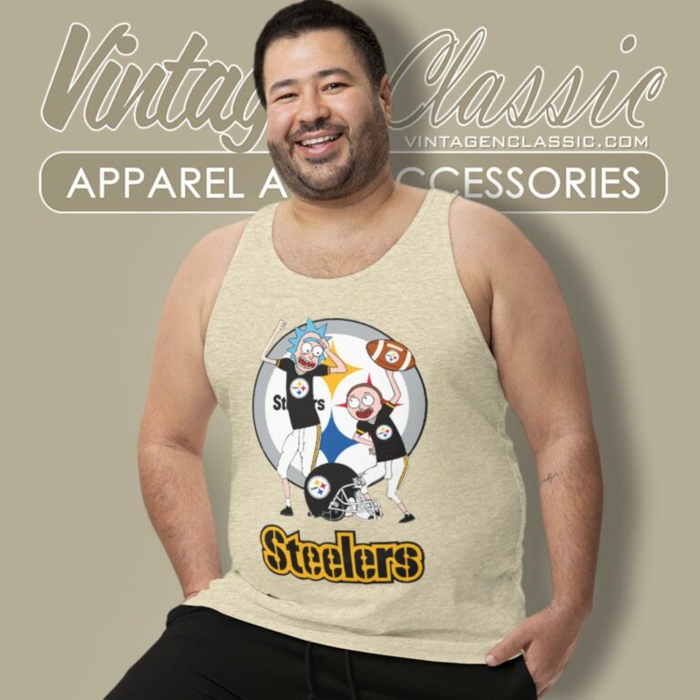 Rick And Morty Pittsburgh Steelers Tank Top Racerback Rick And Morty Pittsburgh Steelers Tank Top Racerback