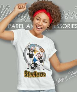 Rick And Morty Pittsburgh Steelers Women T Shirt