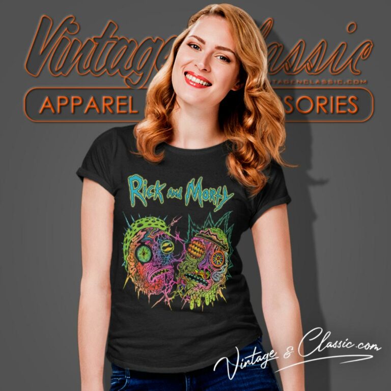Rick And Morty Psychedelia Women T Shirt Rick And Morty Psychedelia Women T Shirt