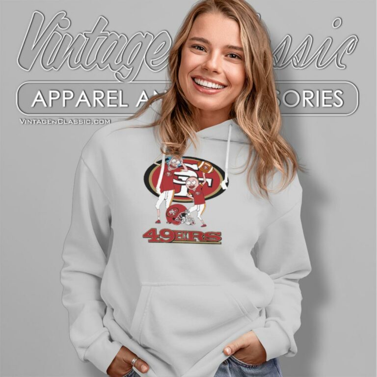 Rick And Morty San Francisco 49ers Hoodie Rick And Morty San Francisco 49ers Hoodie