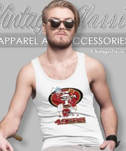 Rick And Morty San Francisco 49ers Shirt 4 Rick And Morty San Francisco 49ers Tank Top Racerback