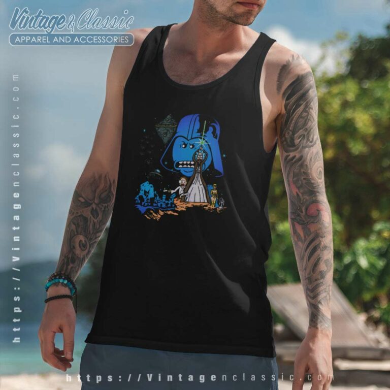 Rick And Morty Star Wars Tank Top Racerback Rick And Morty Star Wars Tank Top Racerback