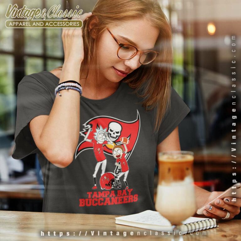 Rick And Morty Tampa Bay Buccaneers Women TShirt Rick And Morty Tampa Bay Buccaneers Women TShirt