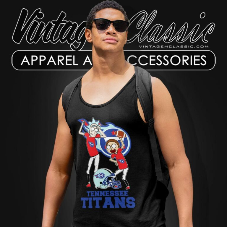 Rick And Morty Tennessee Titans Tank Top Racerback Rick And Morty Tennessee Titans Tank Top Racerback