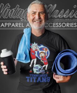 Rick And Morty Tennessee Titans V Neck TShirt
