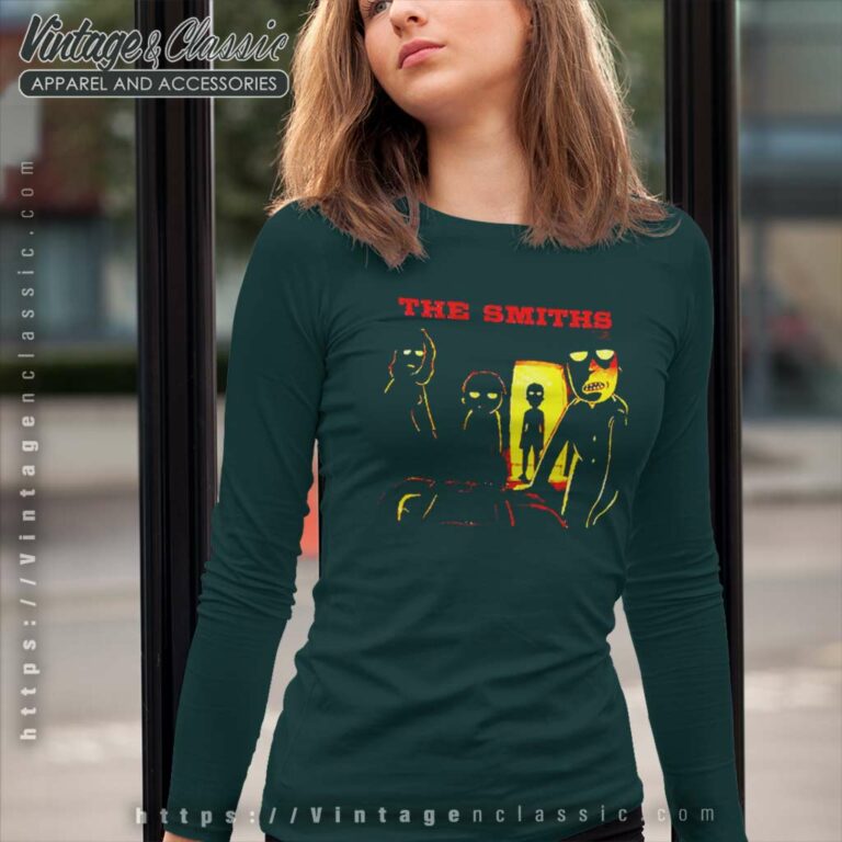 Rick And Morty The Smiths Rock Band Long Sleeve Tee Rick And Morty The Smiths Rock Band Long Sleeve Tee