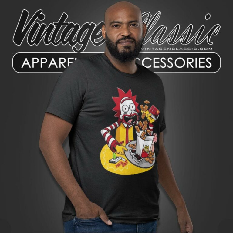 Rick And Morty X Mcdonalds T Shirt Rick And Morty X Mcdonalds T Shirt