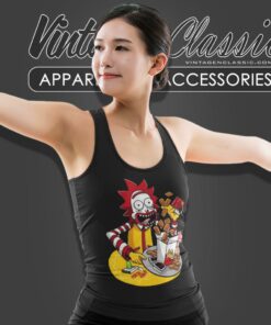 Rick And Morty X Mcdonalds Shirt 5 Rick And Morty X Mcdonalds Tank Top Racerback