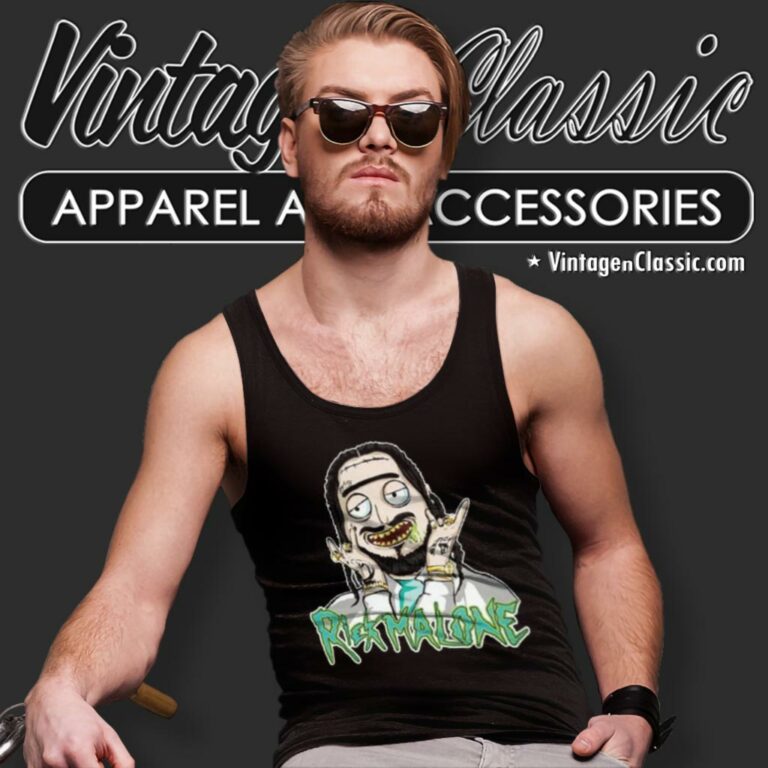 Rick And Morty Rick Malone Tank Top Racerback Rick And Morty Rick Malone Tank Top Racerback