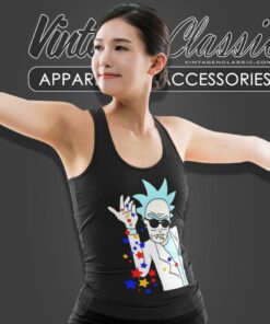Rick Sanchez Salt Bae Tank Top Racerback