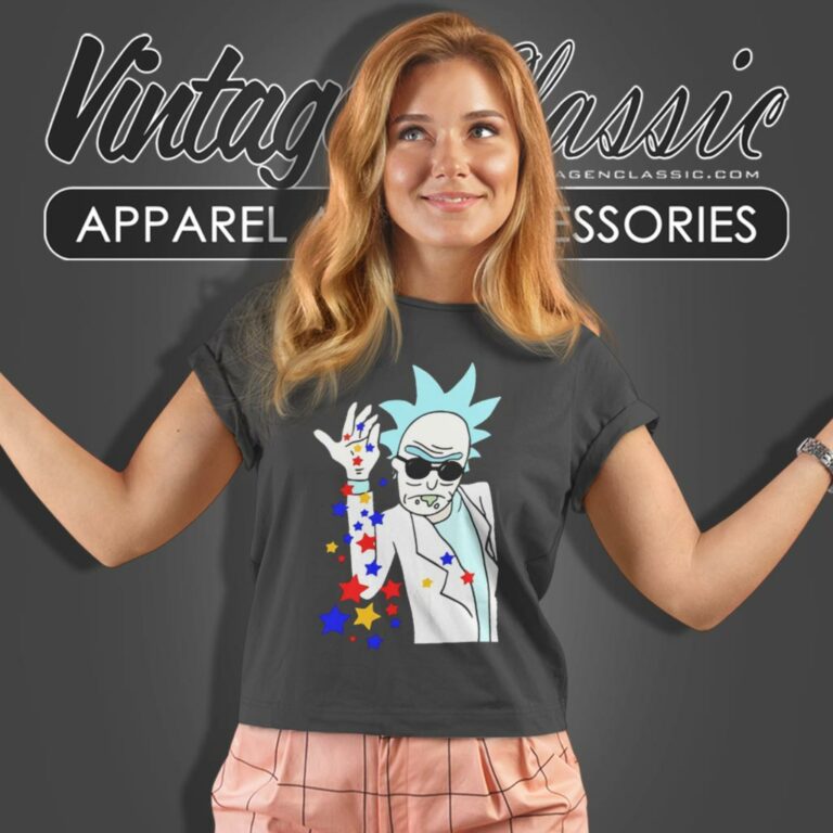 Rick Sanchez Salt Bae Women T Shirt Rick Sanchez Salt Bae Women T Shirt