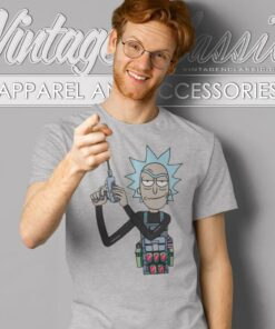 Rick With Gun T Shirt
