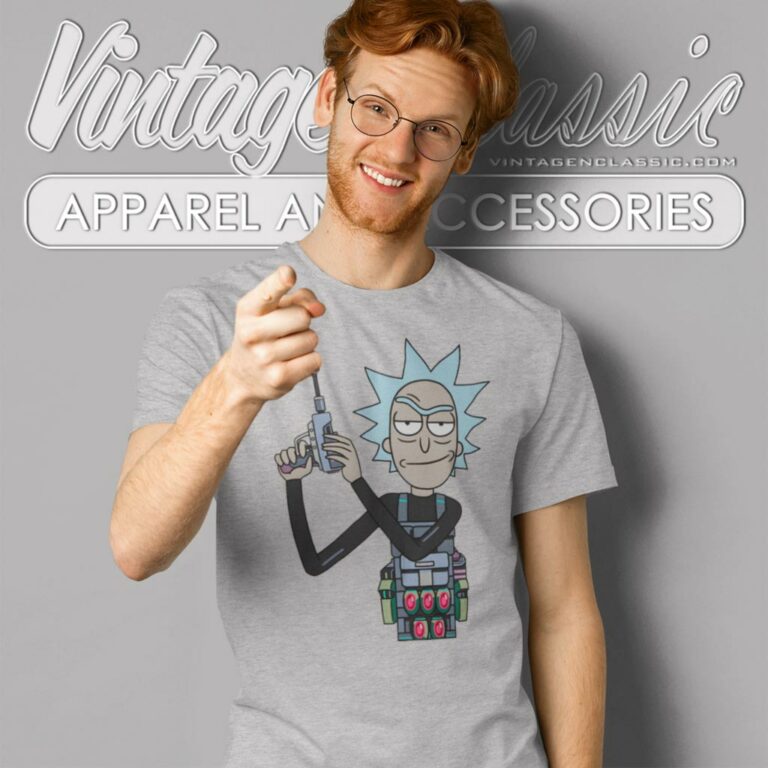 Rick With Gun T Shirt Rick With Gun T Shirt