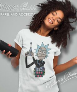 Rick With Gun Women T Shirt