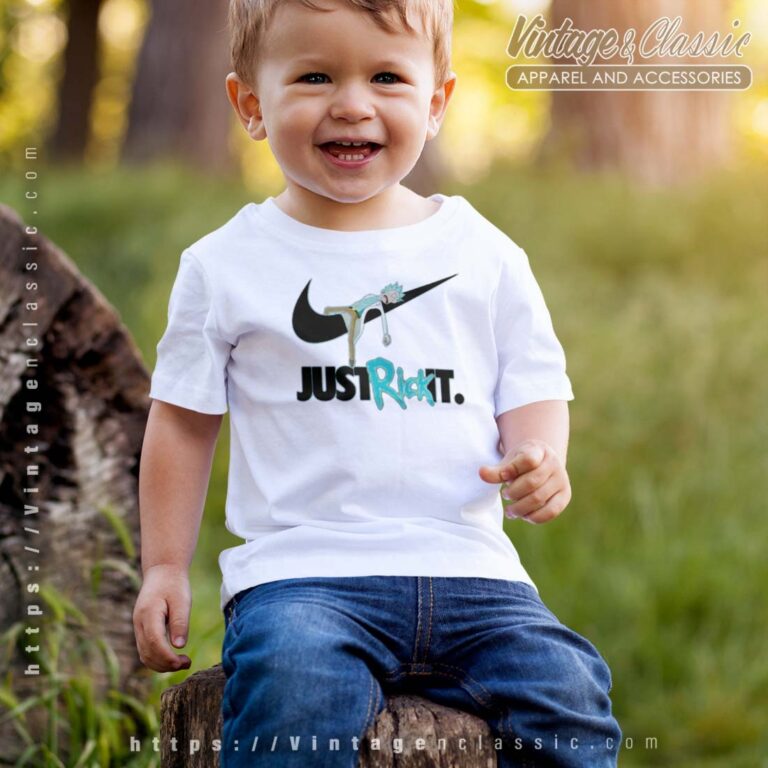 Rick and Morty Nike Just Rick It Tshirt Kid Rick and Morty Nike Just Rick It Tshirt Kid